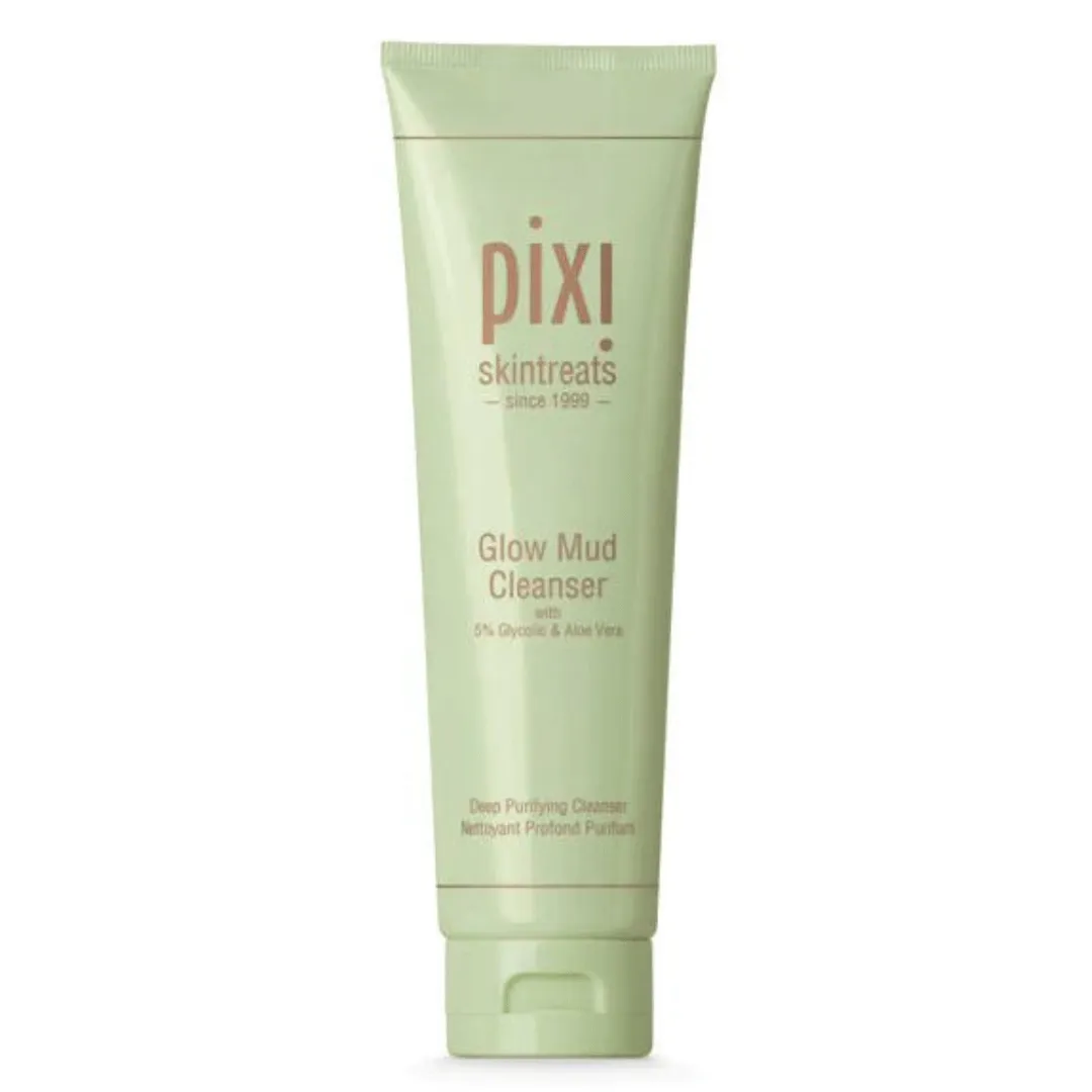 0 PIXI Glow Mud Cleanser d'Acide Glycolique & d'Aloe Vera 135 ML