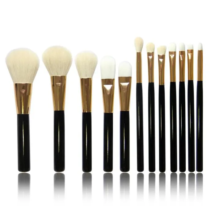 12 pcs GUJHUI makeup brushes Professional pinceaux de maquillage cosmetics Eyeshadow Powder Foundation Brush cosmetics