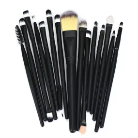 15pcs Makeup Brushes Toiletry Kit Pro Eyeshadow Face Blusher Powder Foundation Tool cosmetics Concealer rose gold Brush