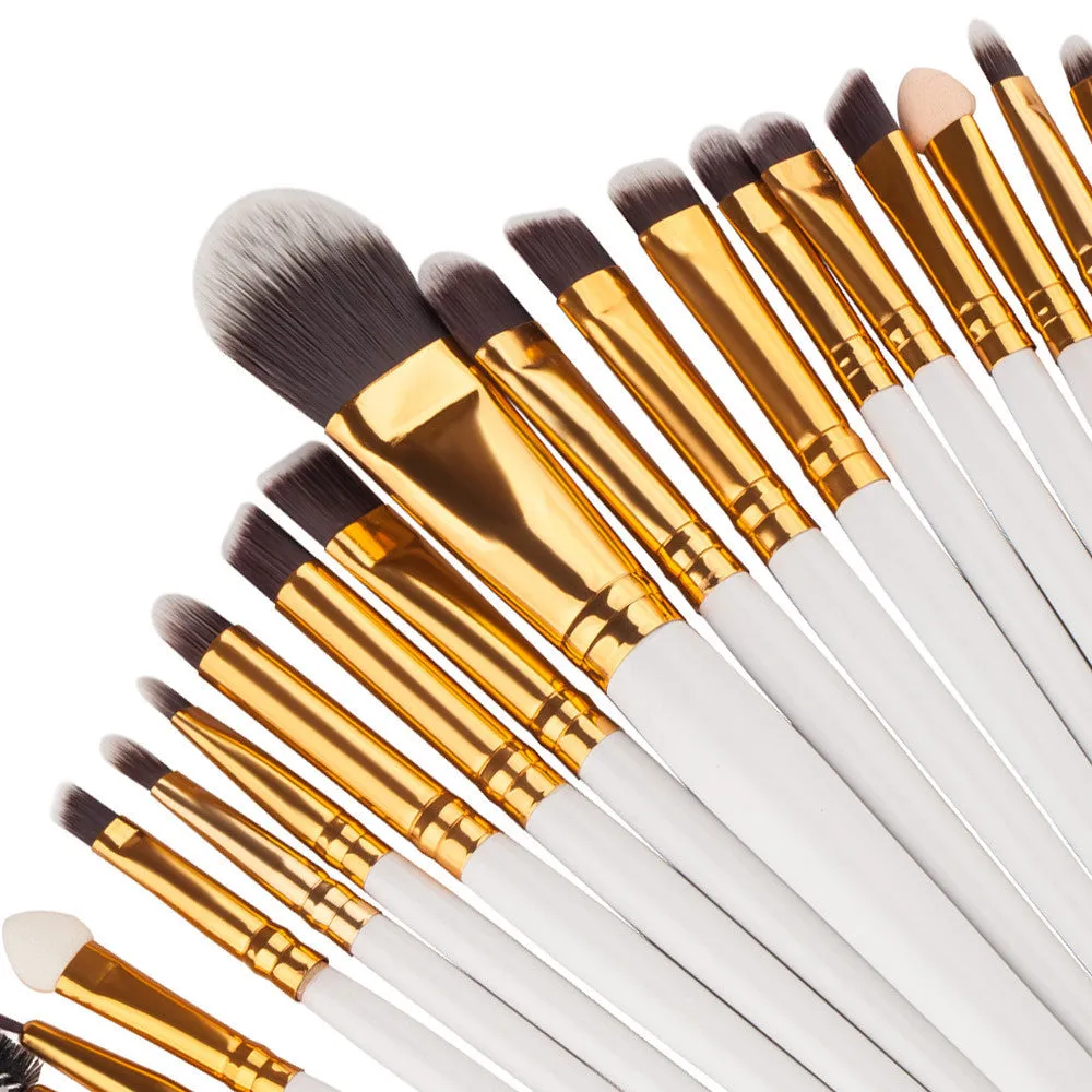 20Pcs Maange Professional makeup brushes maquillage Eyeshadow rose gold brush Foundation ovale makeup brush cosmetics