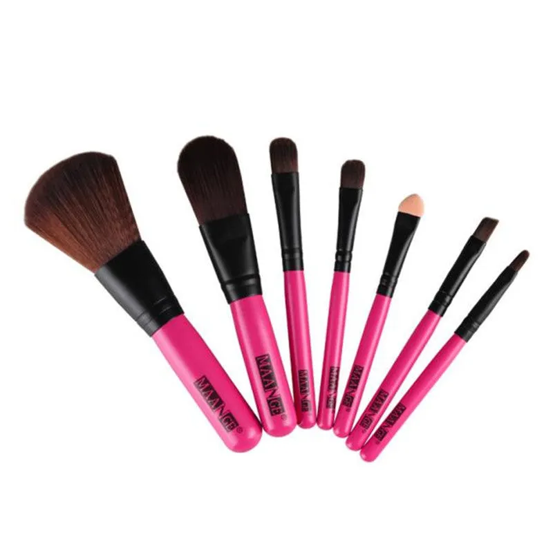 7pcs MAANGE makeup brushes box professional face Cream Concealer Brush Eyeshadow Foundation make up brushes cosmetics