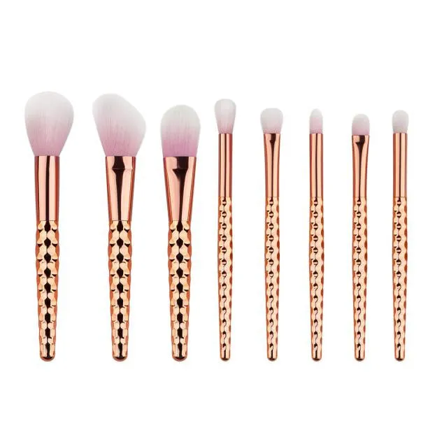 8PCS QiBest Multicolor Makeup brushes Eyeshadow Foundation professional make up brushes brochas maquillaje Cosmetics tools