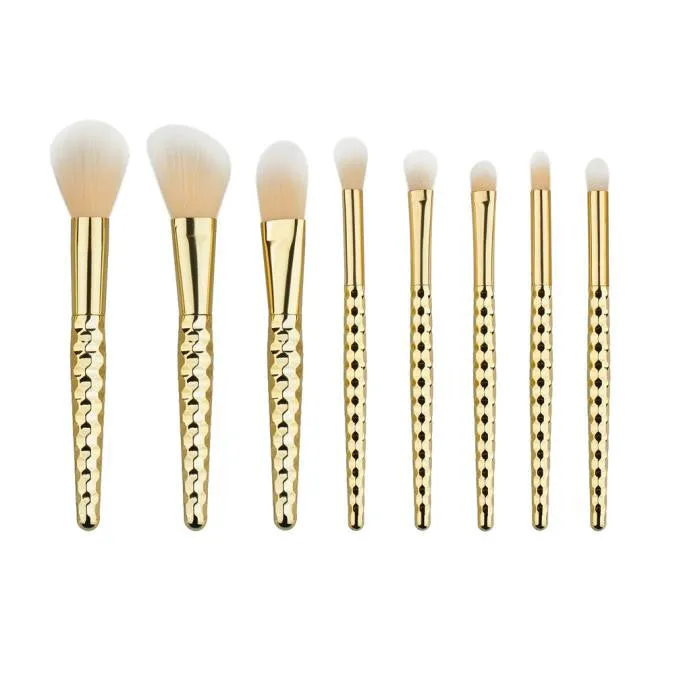 8PCS QiBest Multicolor Makeup brushes Eyeshadow Foundation professional make up brushes brochas maquillaje Cosmetics tools