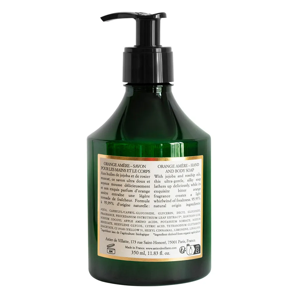 Astier De Villatte Body And Hand Soap Bitter Orange 350mL