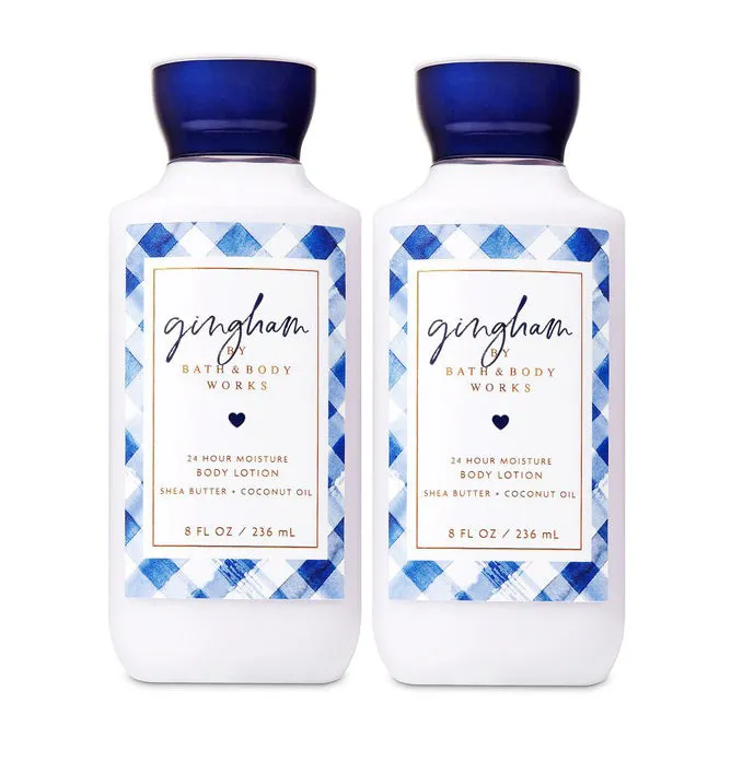 Bath & Body Works Gingham Body Lotion 2-PACK