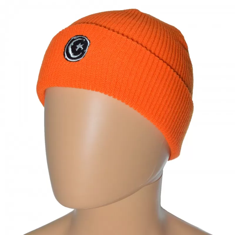 Beanie Foundation Star & Moon - Orange