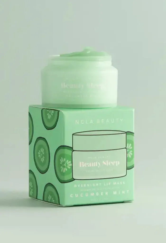 Beauty Sleep Overnight Lip Mask-Cucumber Mint