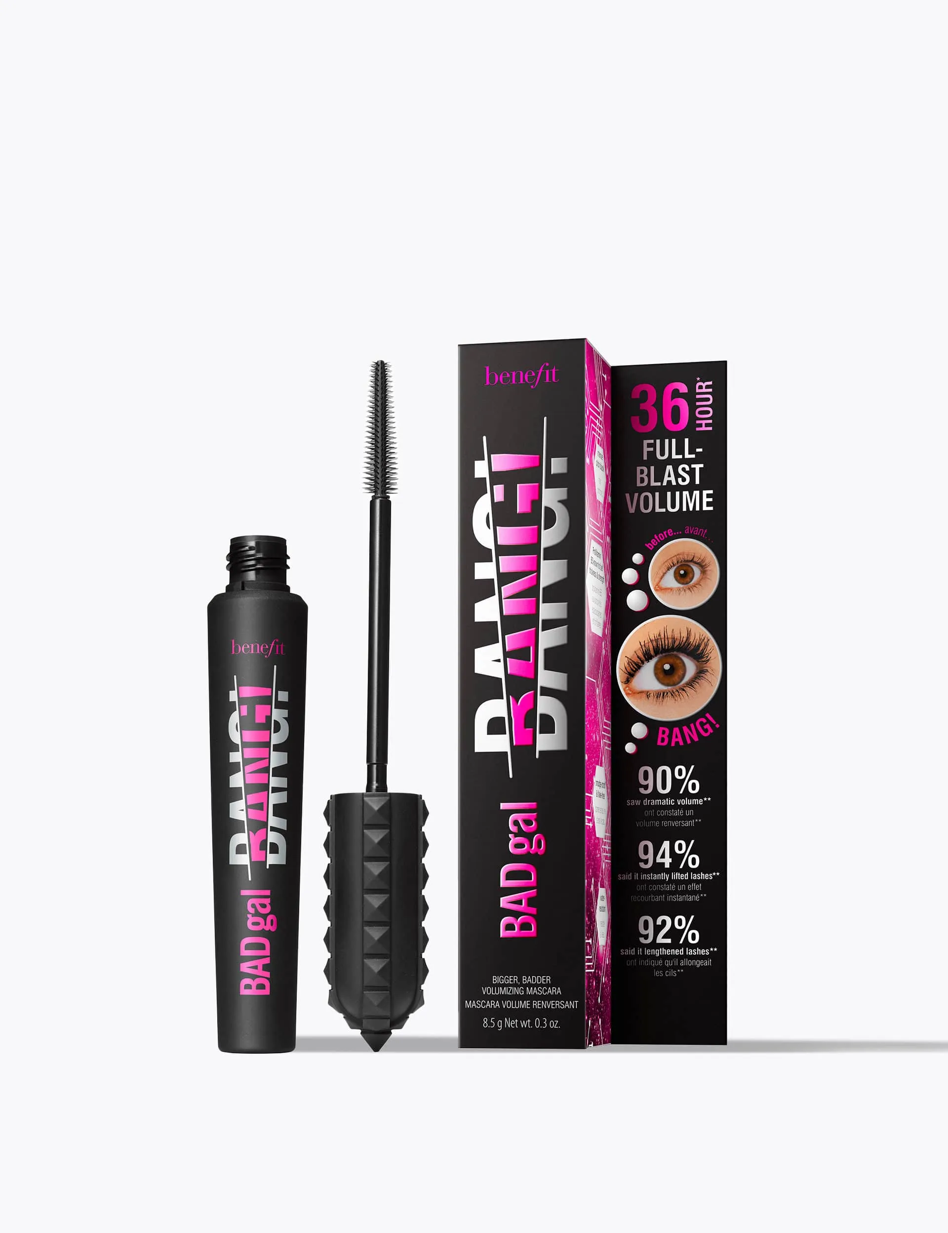 Benefit Badgal Bang! Volumising Mascara 8.5g - Black, Black