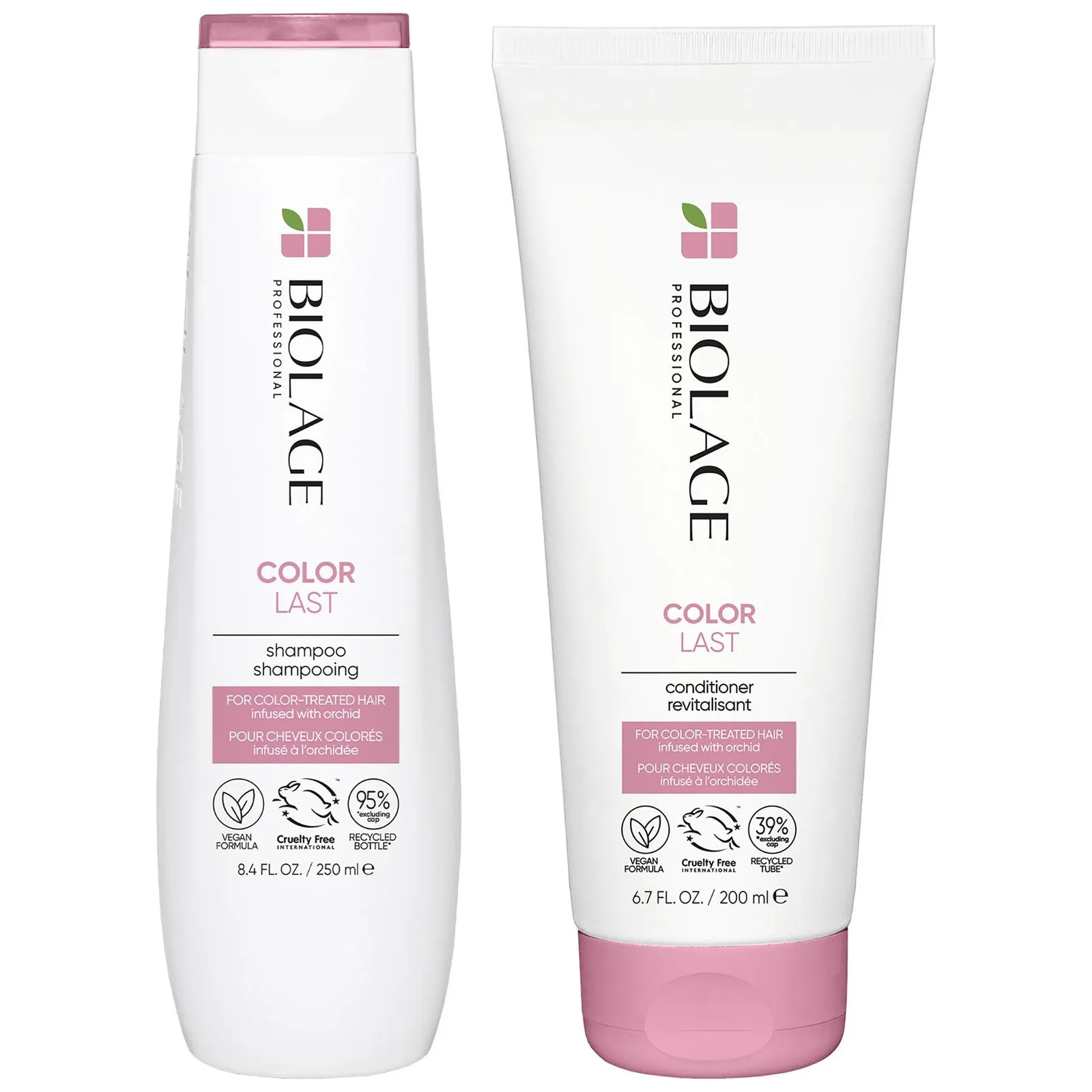 Biolage ColorLast Coloured Hair Shampoo and Conditioner For Coloured Hair