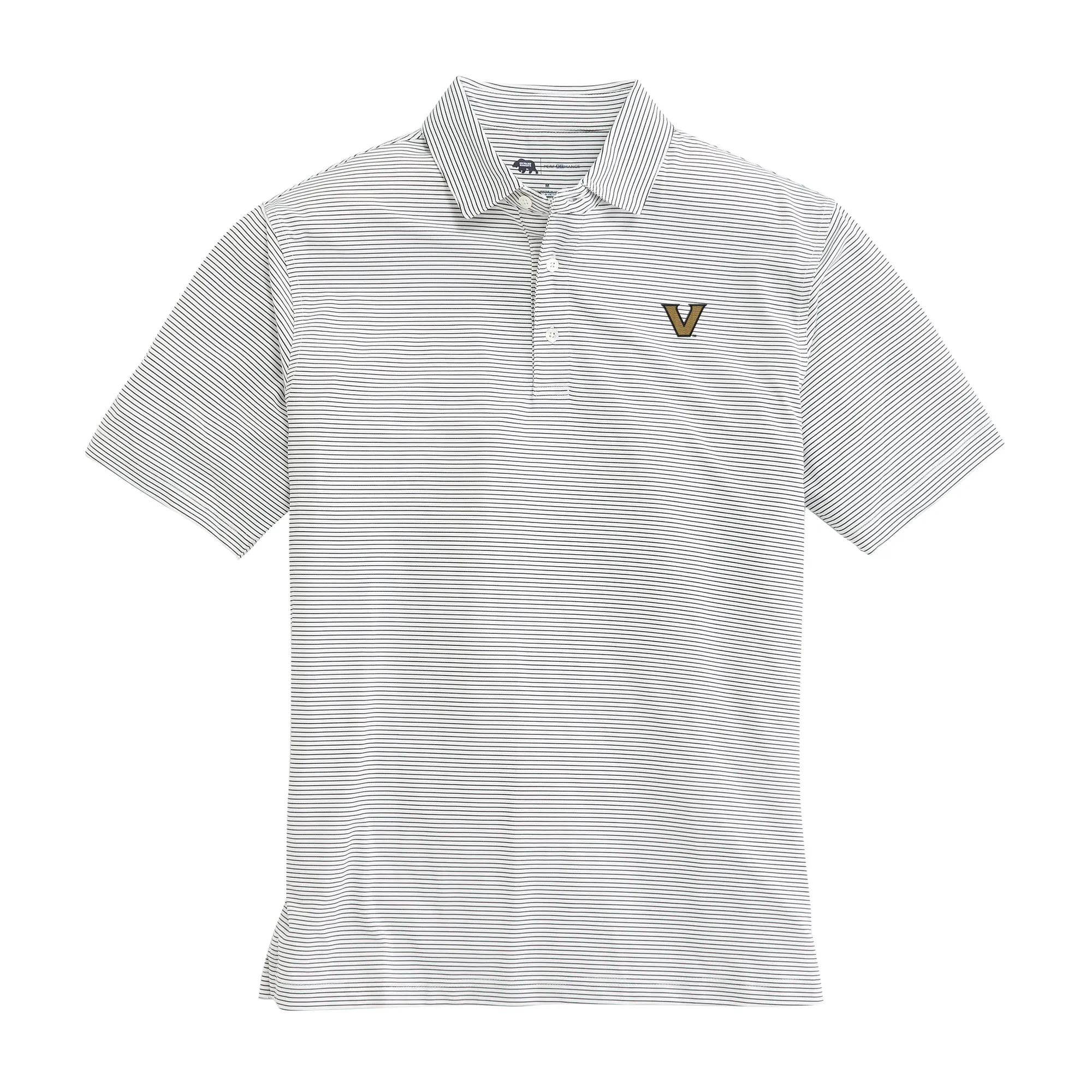 Birdie Stripe Vanderbilt Performance Polo