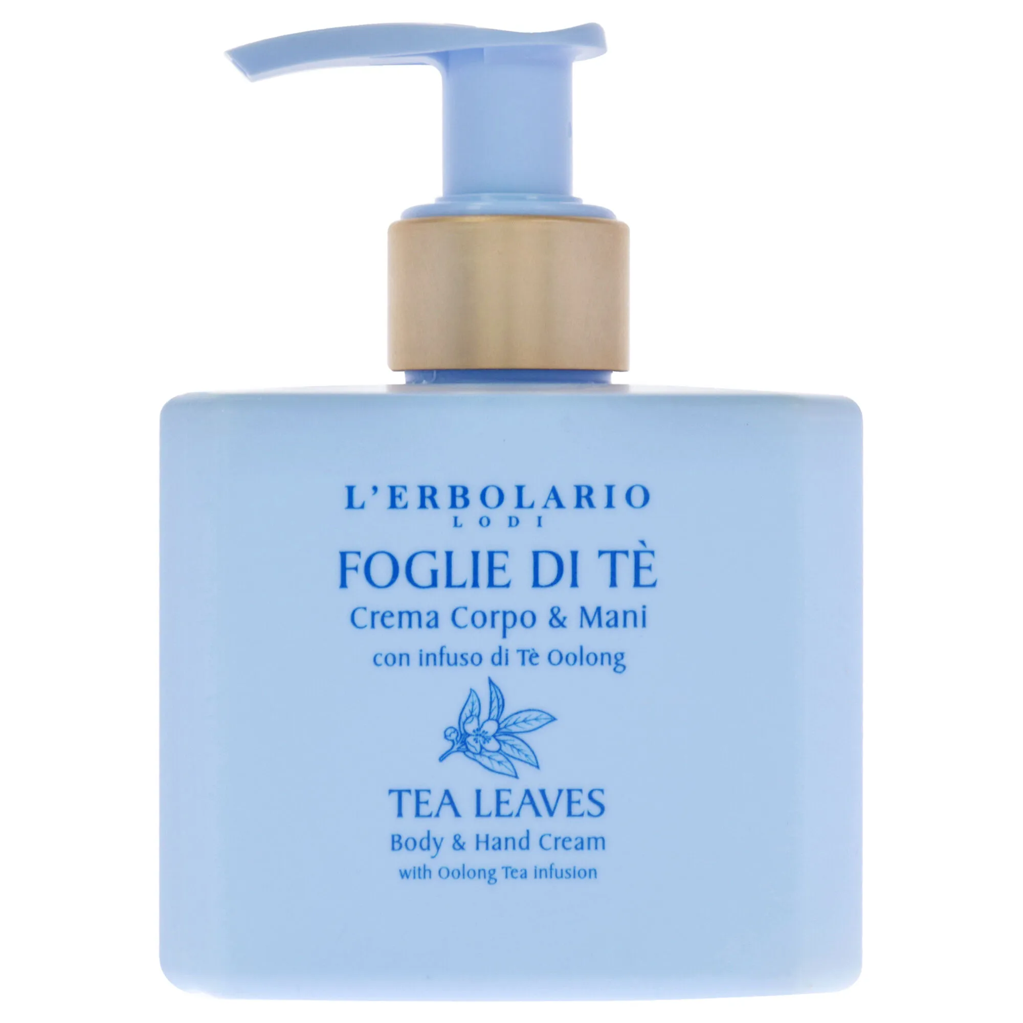 Body and Hand Cream - Tea Leaves by Lerbolario for Unisex - 8.4 oz Cream