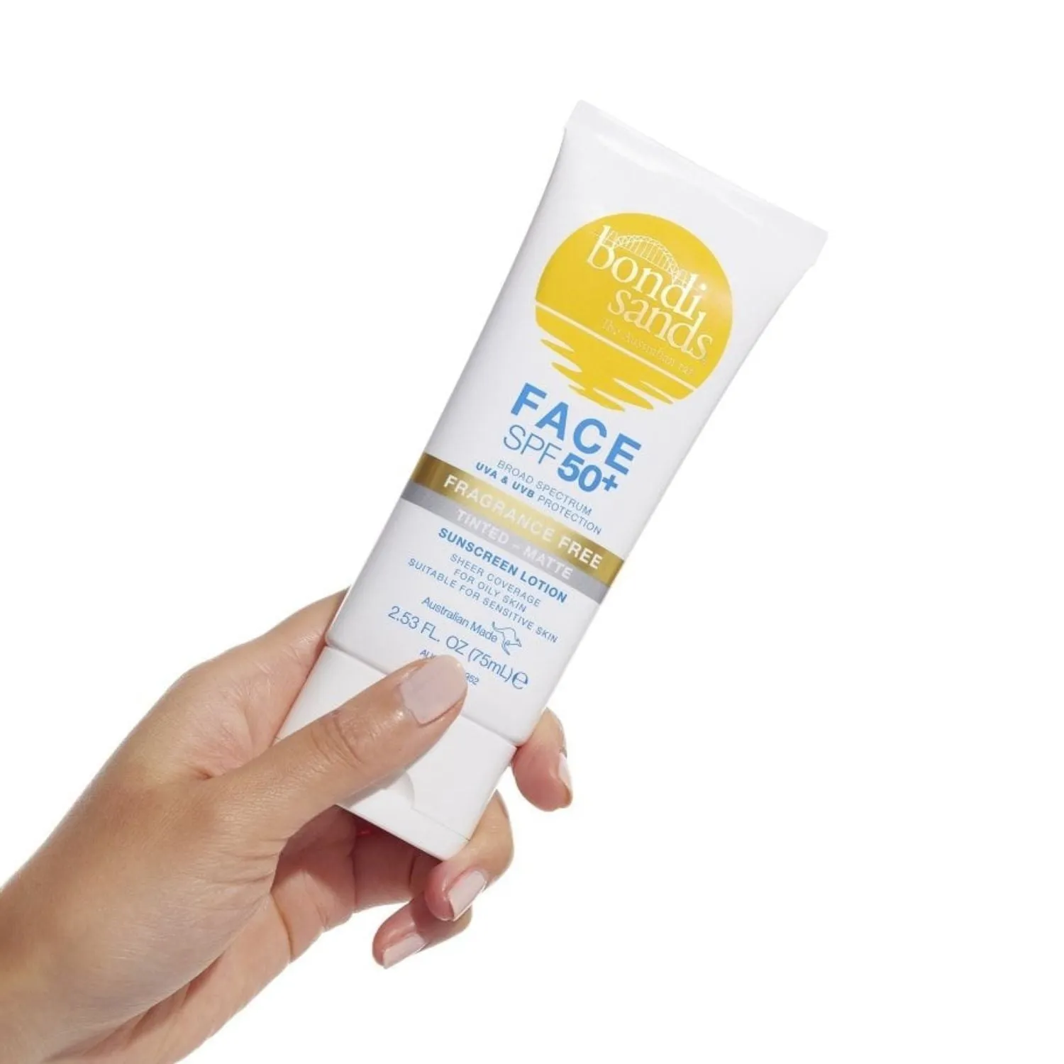 Bondi Sands | Fragrance Free Tinted Matte Face Lotion SPF50 75ml