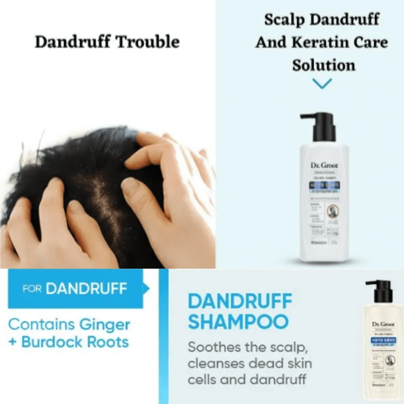 Bundle of 2 Dr. Groot Anti-Dandruff Deep Cleansing Shampoo