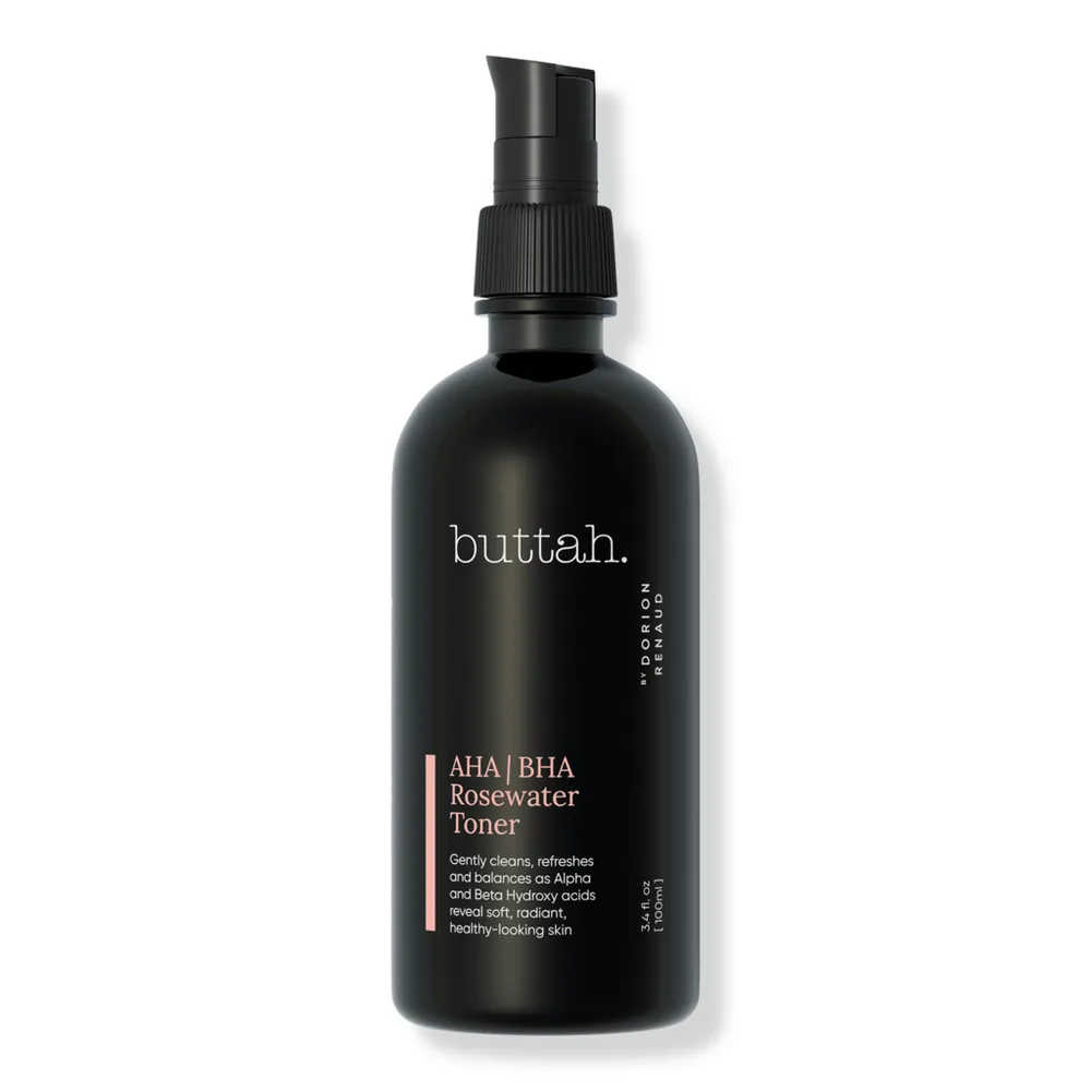 Buttah Skin AHA/BHA Rosewater Toner