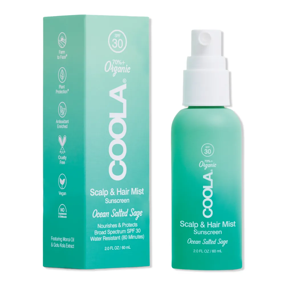 COOLA Scalp & Hair Mist Organic Sunscreen SPF 30