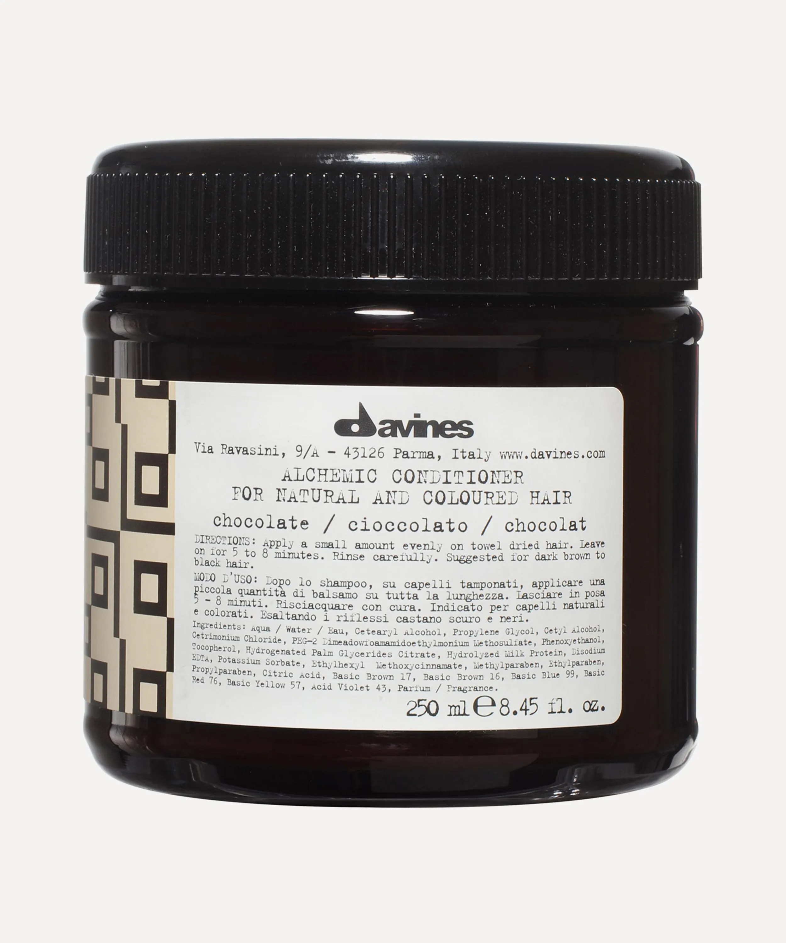 Davines Alchemic Conditioner in Chocolate 250ml