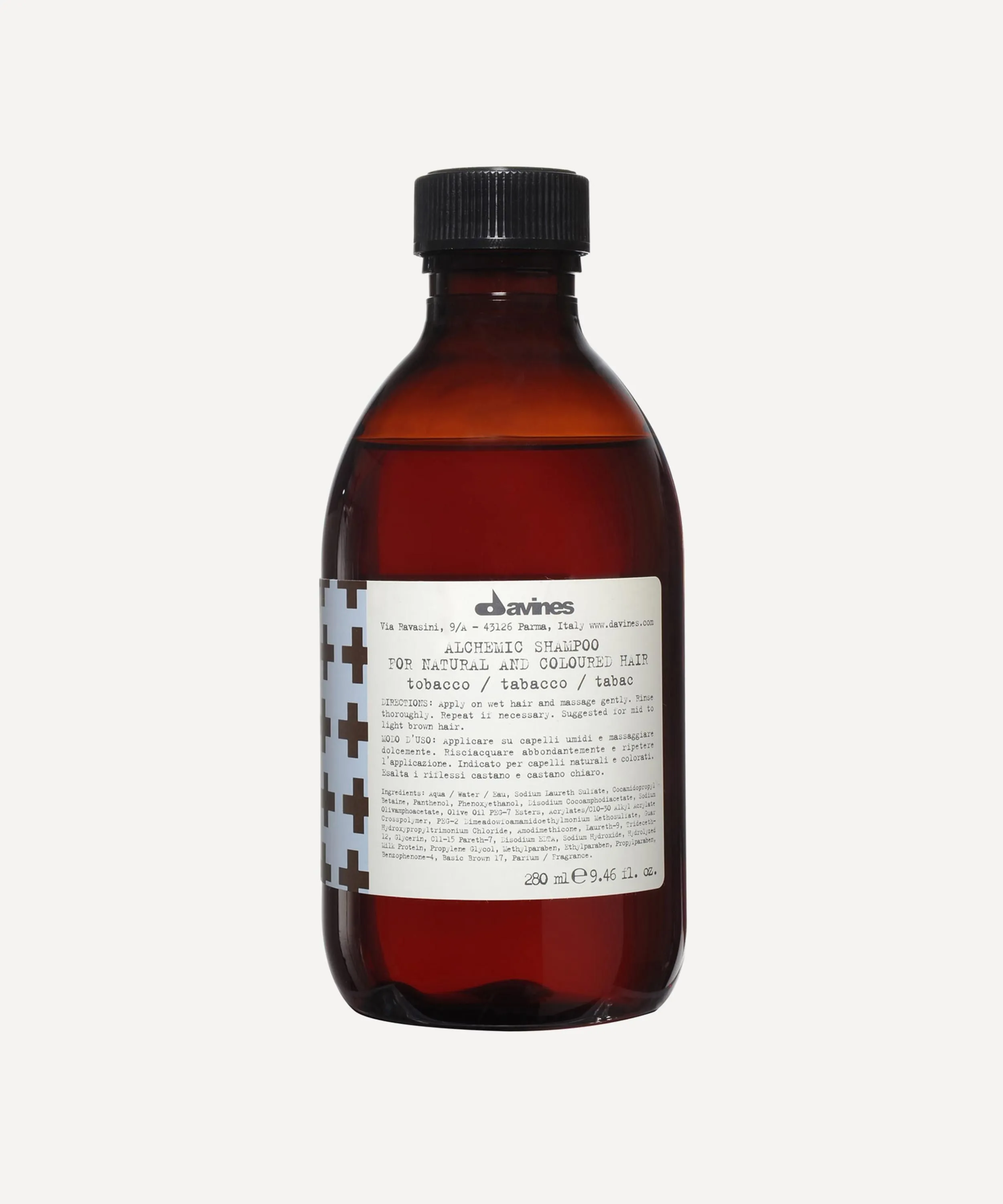 Davines Alchemic Shampoo in Tobacco 250ml