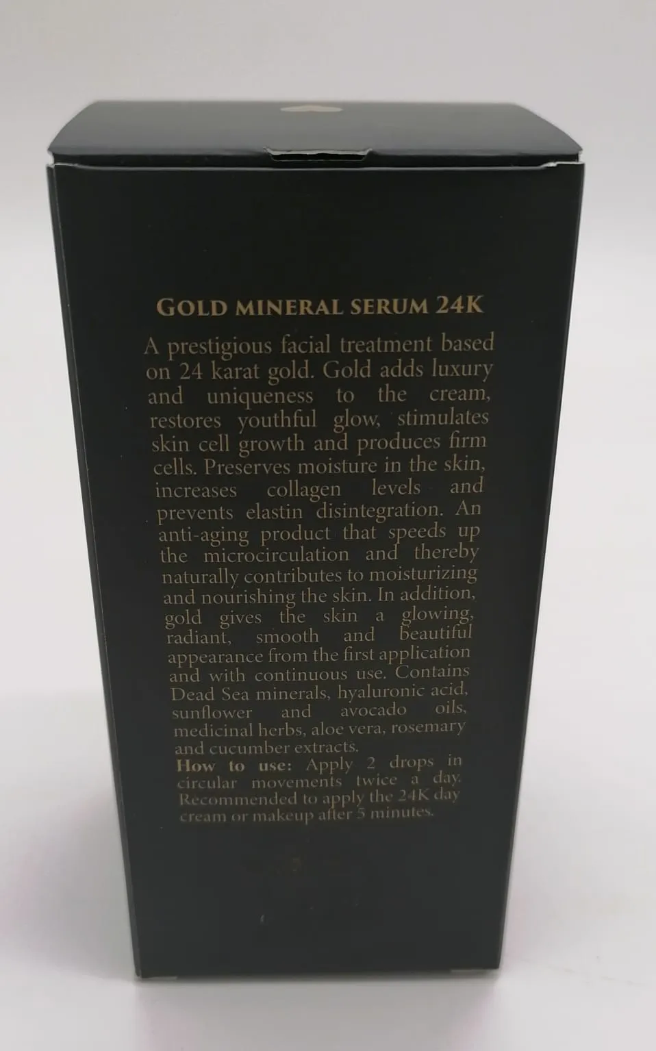 Dead Sea 24K Gold Mineral Serum DS120