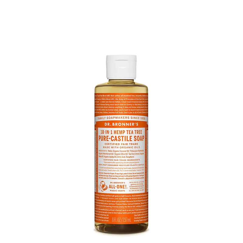 Dr Bronner's Pure-Castile Liquid Soap - Tea Tree