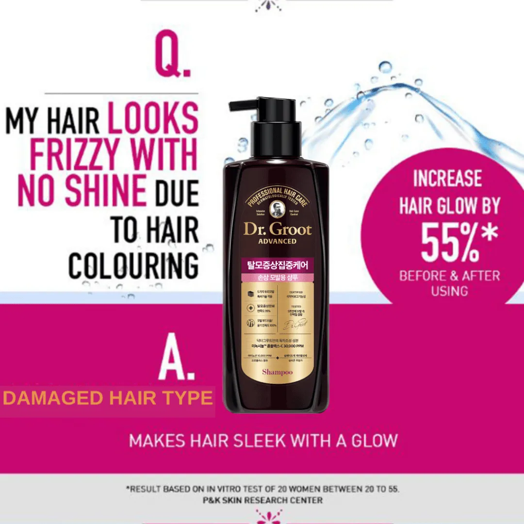 Dr. Groot Anti-Hair Loss Shampoo For Damaged Hair