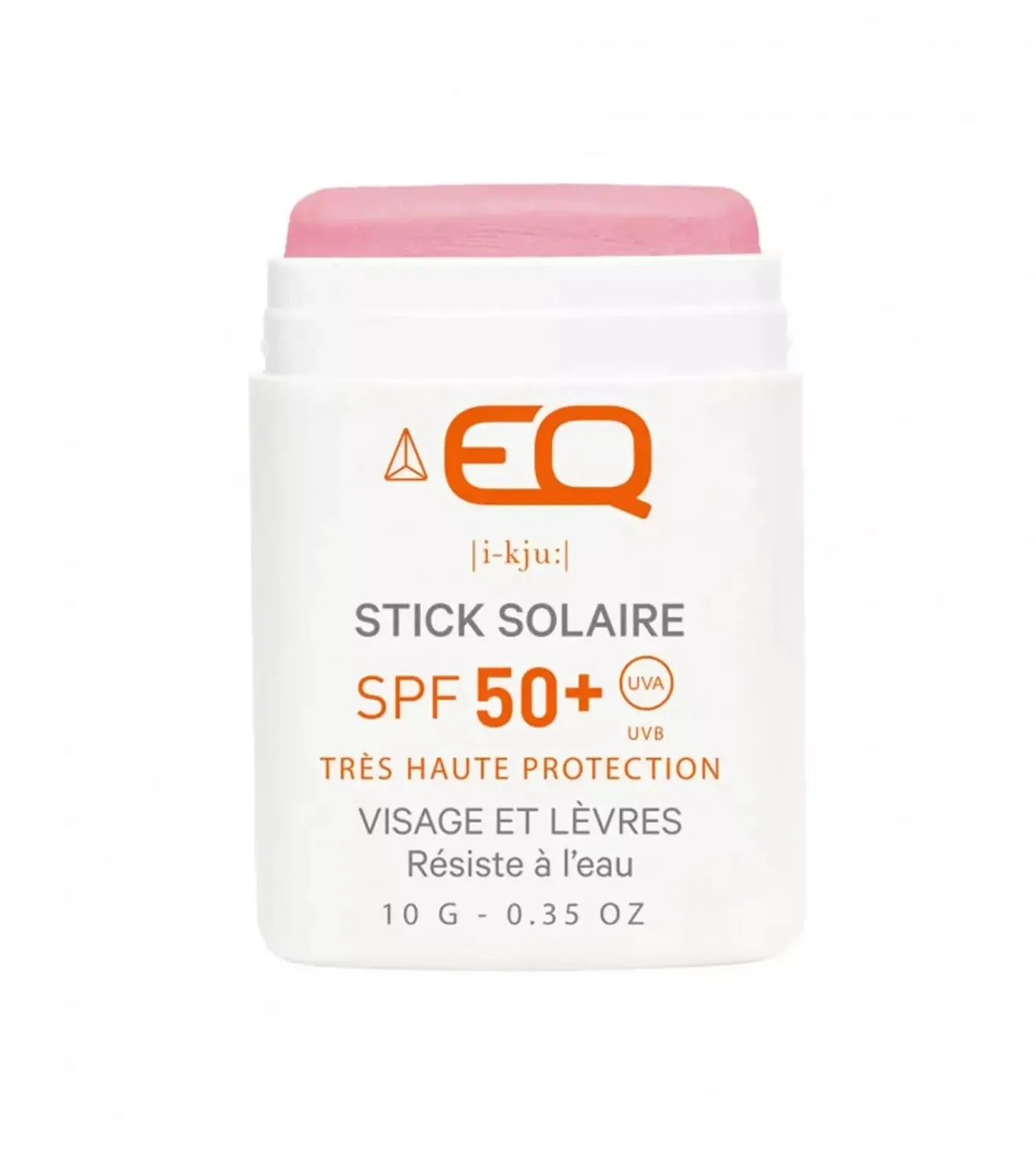 EQ - SPF 50+ Sunscreen Stick - Raspberry Pink