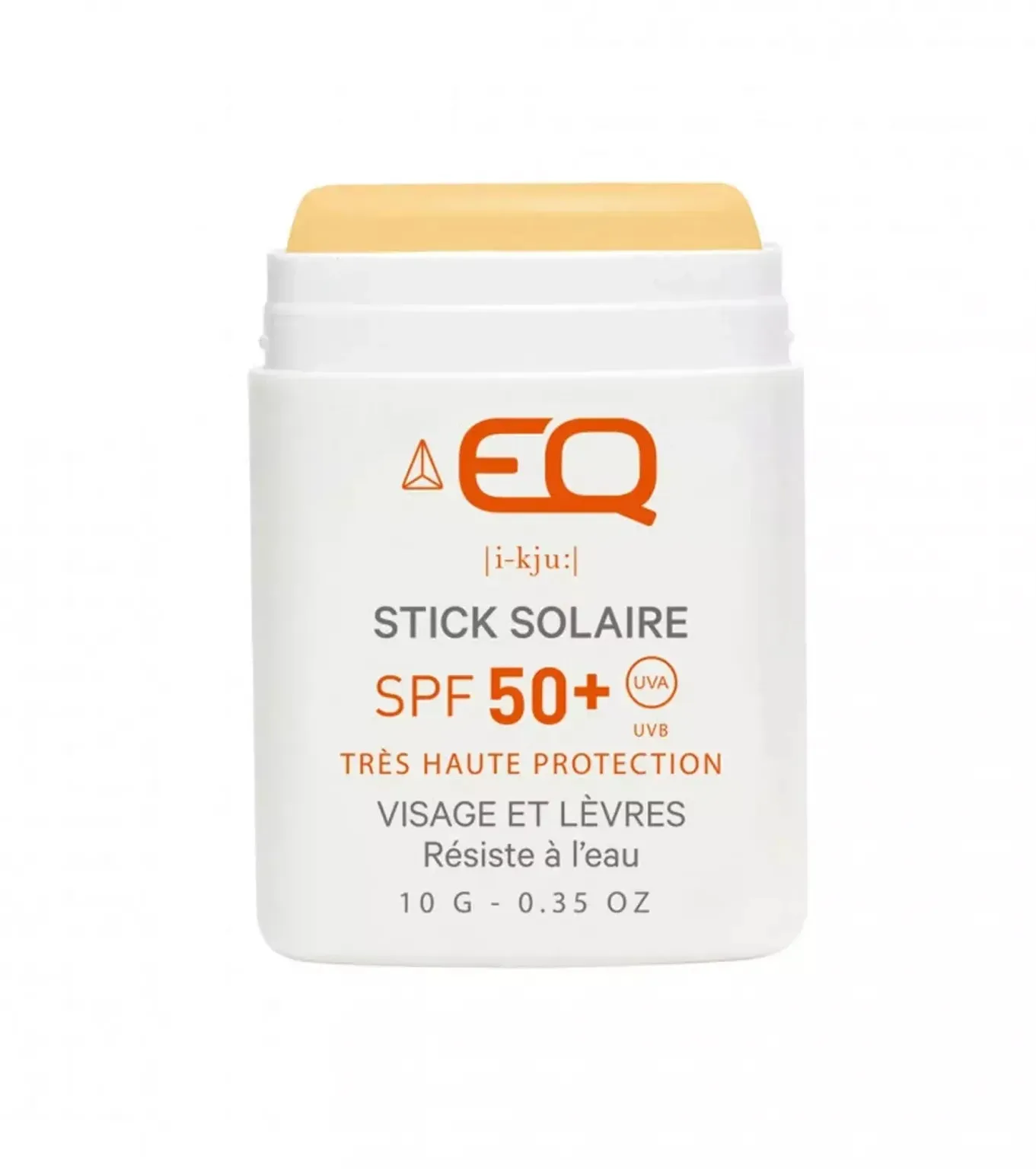 EQ - SPF 50+ Sunscreen Stick - Yellow