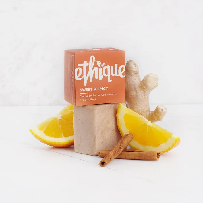 Ethique Sweet & Spicy Volumising Solid Shampoo