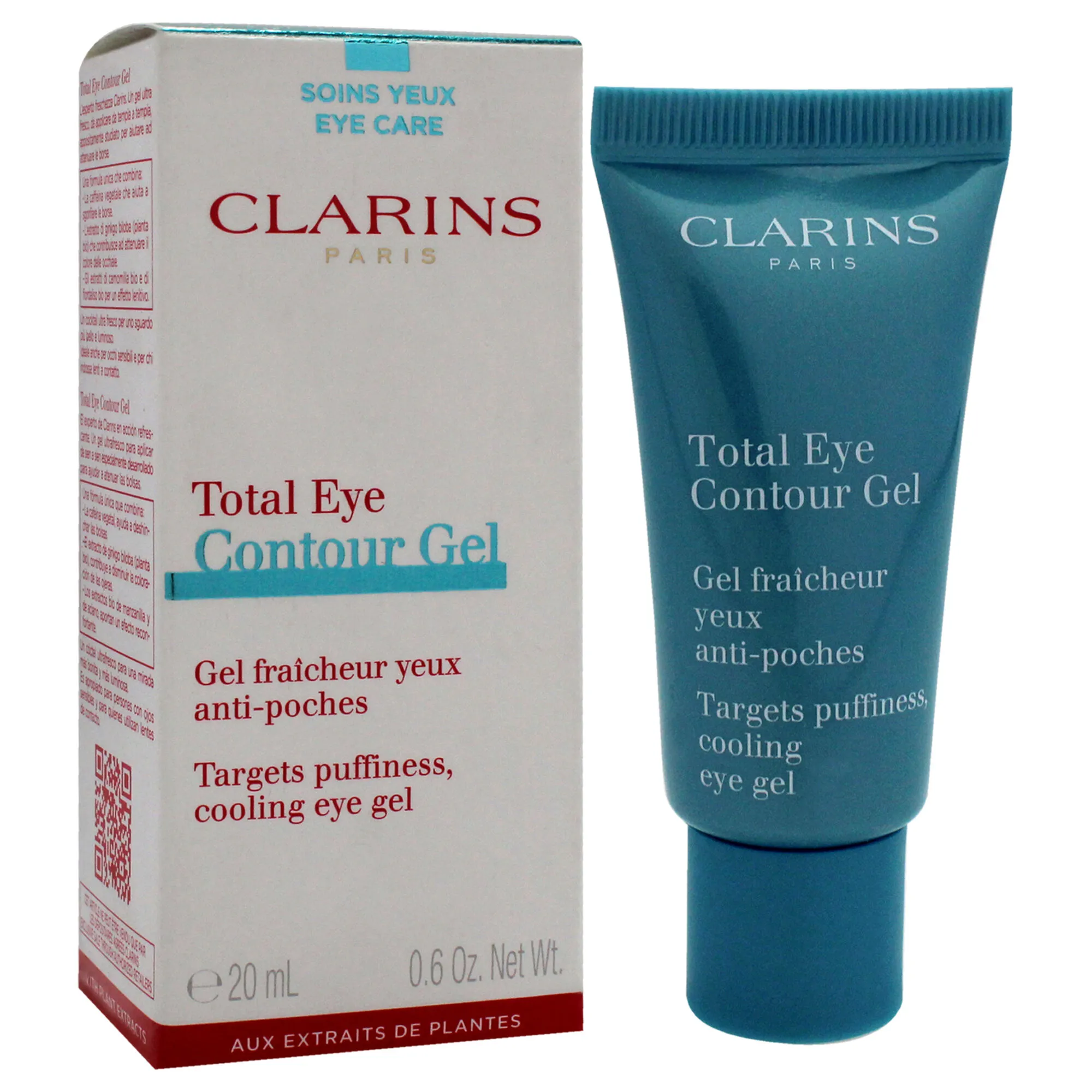 Eye Contour Gel by Clarins for Unisex - 0.7 oz Gel