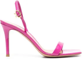 Gianvito Rossi Ribbon 85mm stiletto sandals Pink