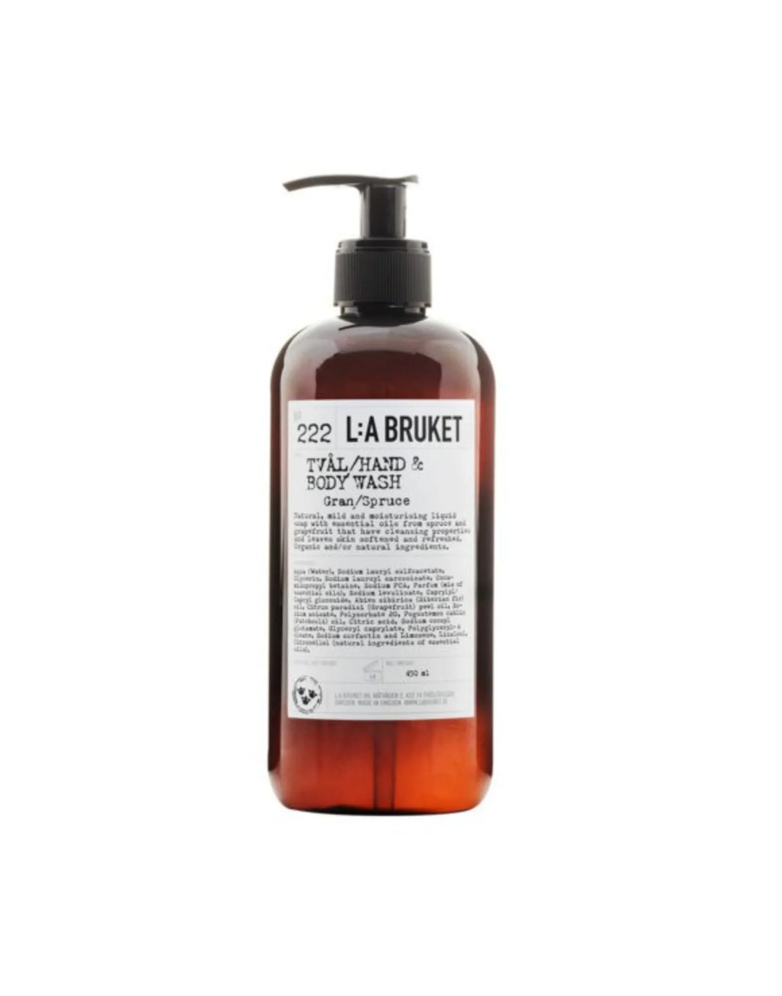 Hand & Body wash 222  L:A BRUKET Gran Spruce