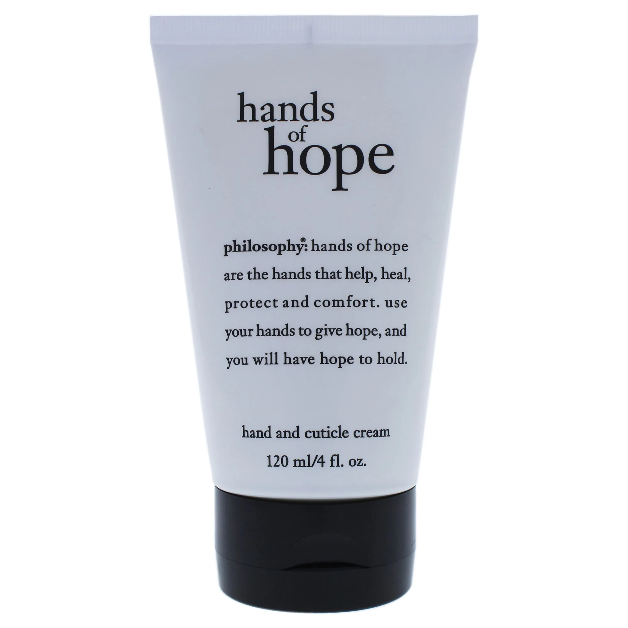 Hands of Hope Hand And Cuticle Cream by Philosophy for Unisex - 4 oz Cream