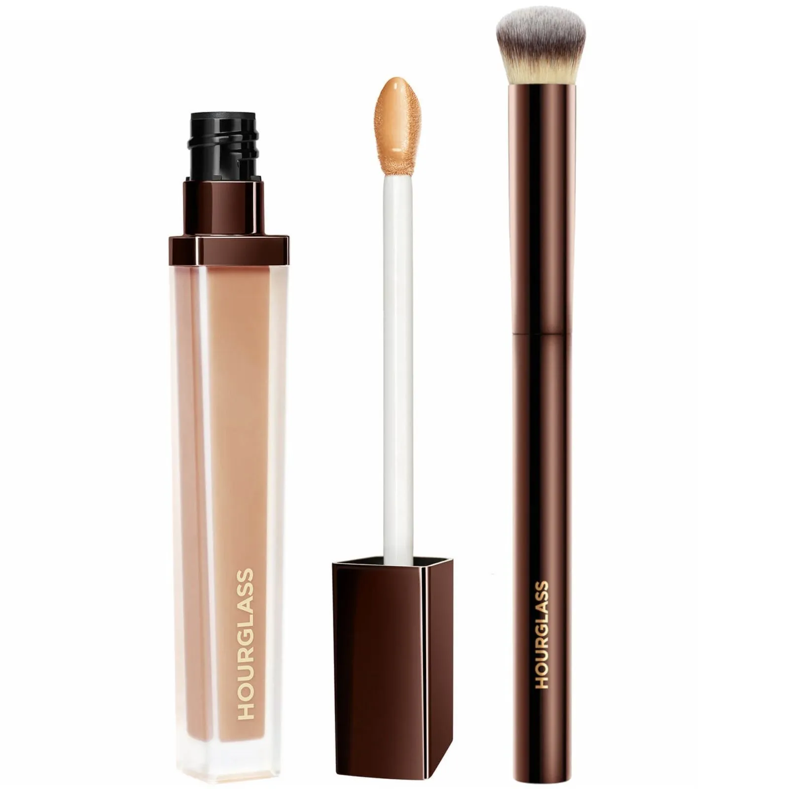 Hourglass Airbrush Concealer and Seamless Finish Concealer Brush Bundle 6ml (Various Shades) - Apricot