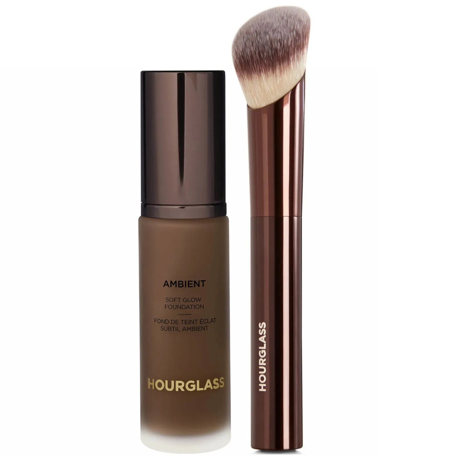 Hourglass Soft Glow Foundation and Soft Glow Foundation Brush Bundle 30ml (Various Shades) - 15.5