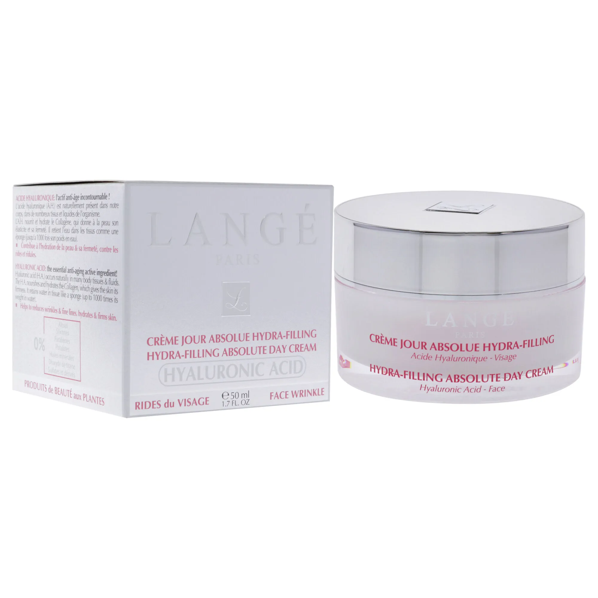 Hydra-Filling Absolute Day Cream by Lange for Unisex - 1.7 oz Cream