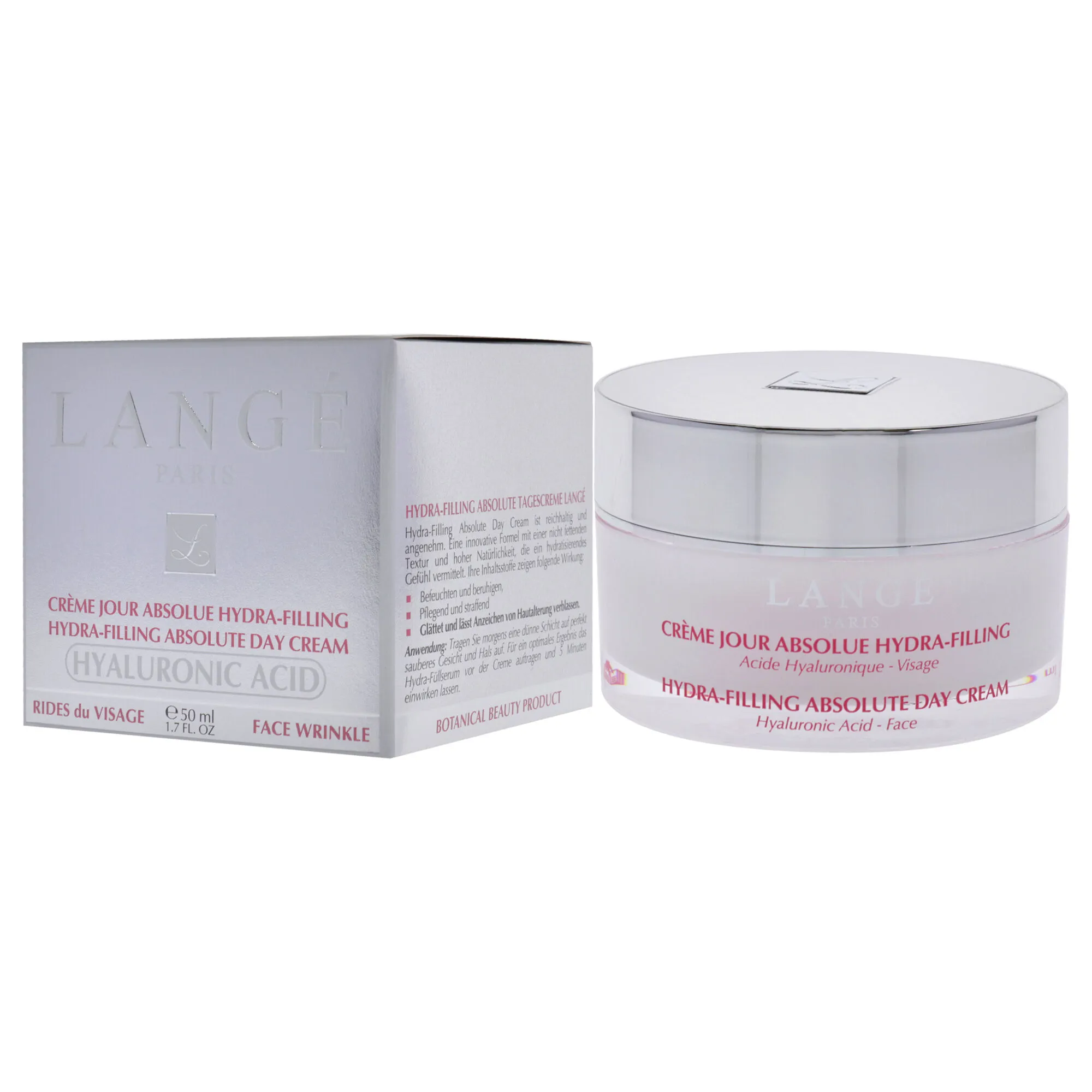 Hydra-Filling Absolute Day Cream by Lange for Unisex - 1.7 oz Cream