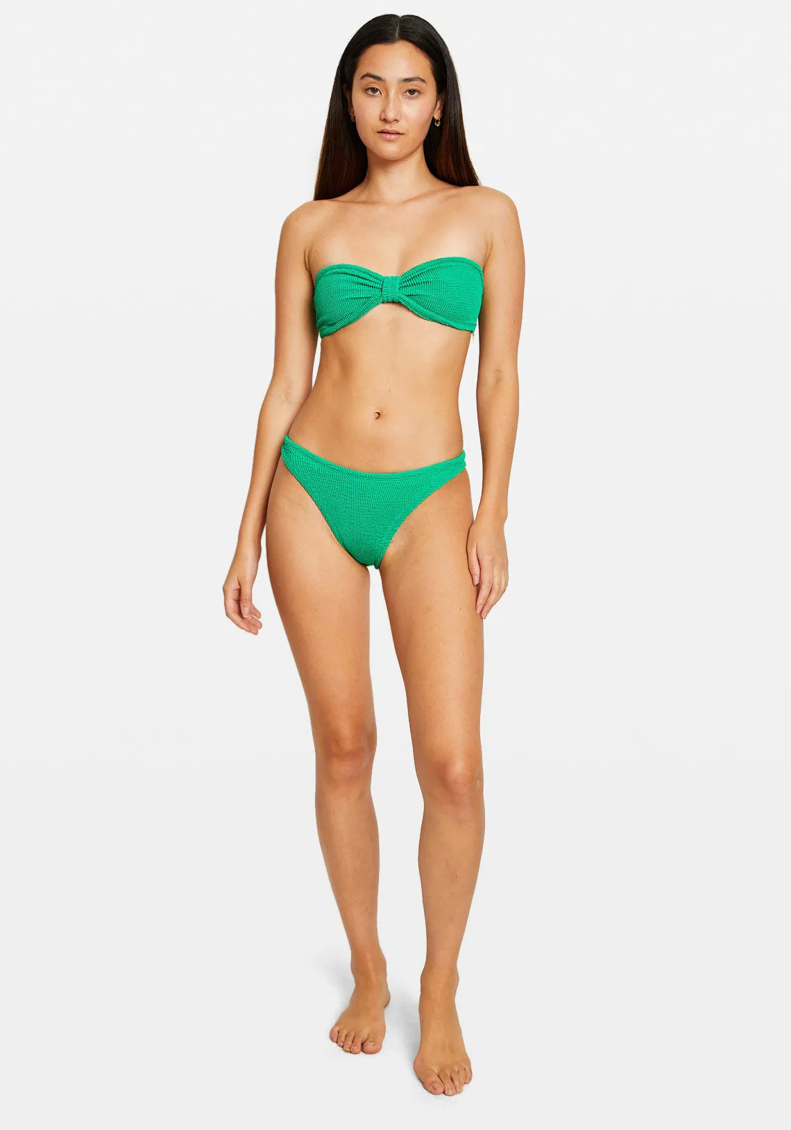 JEAN BIKINI CLASSIC CRINKLE EMERALD