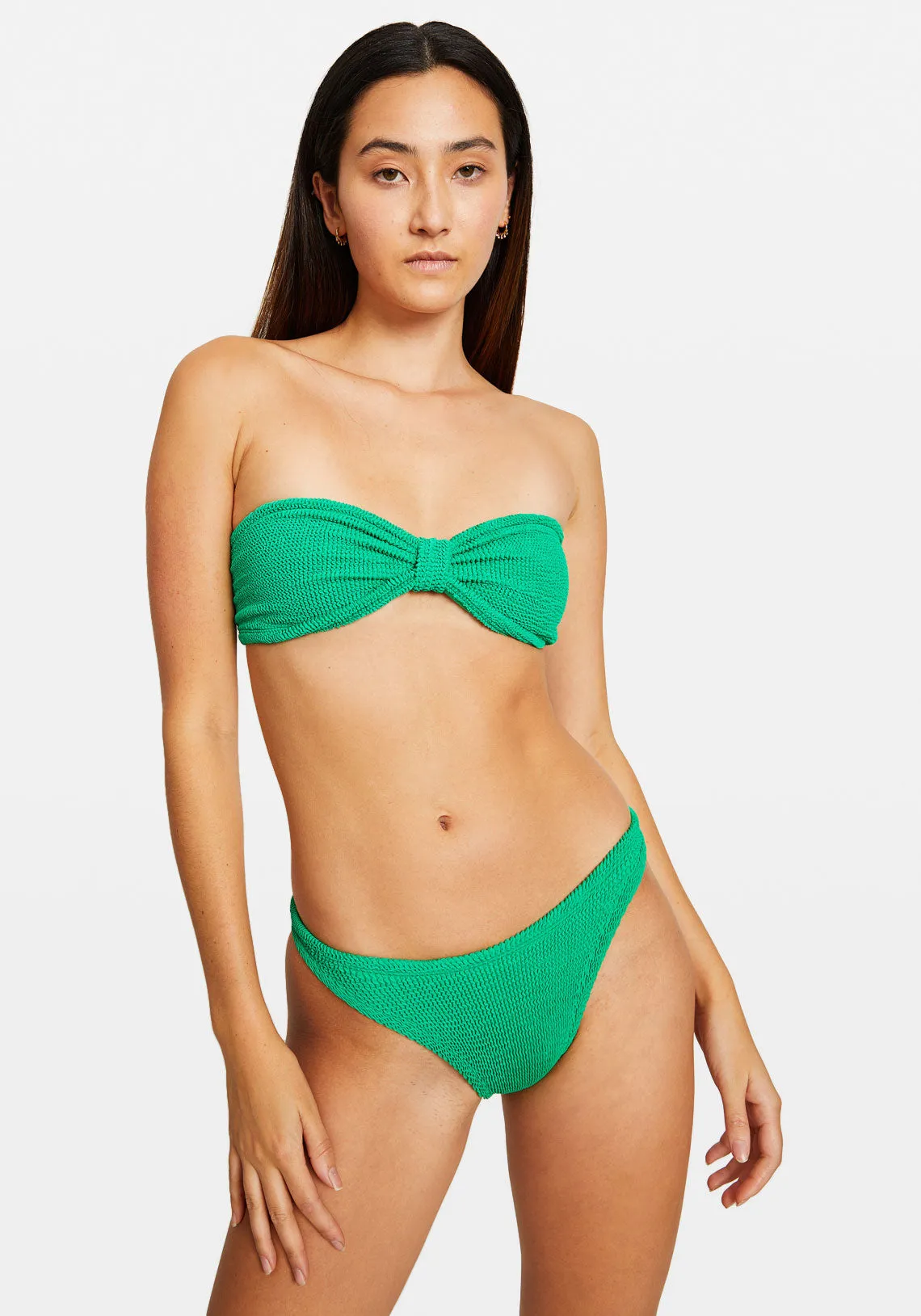 JEAN BIKINI CLASSIC CRINKLE EMERALD