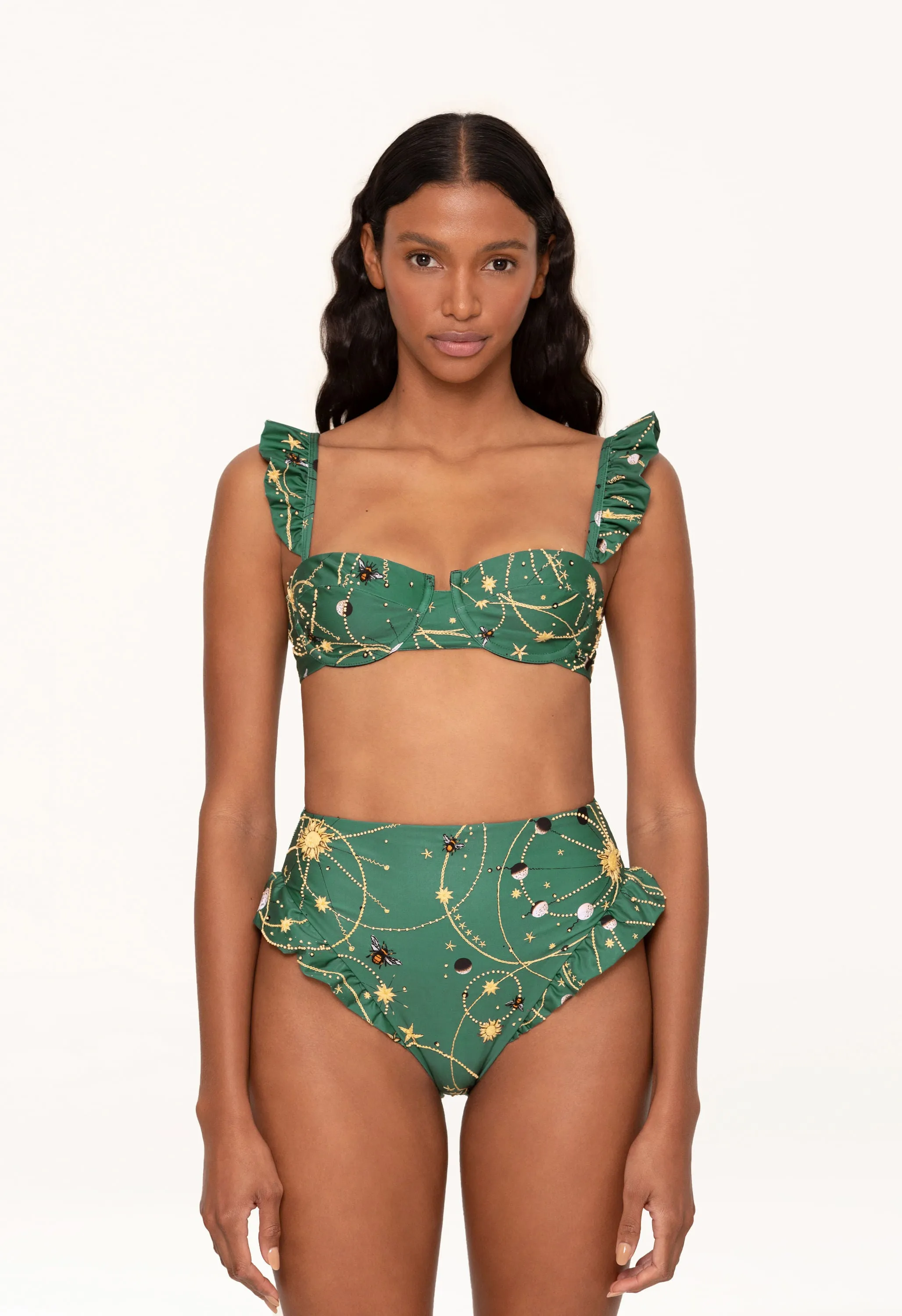 Jengibre Astro Esmeralda Bikini Bottom