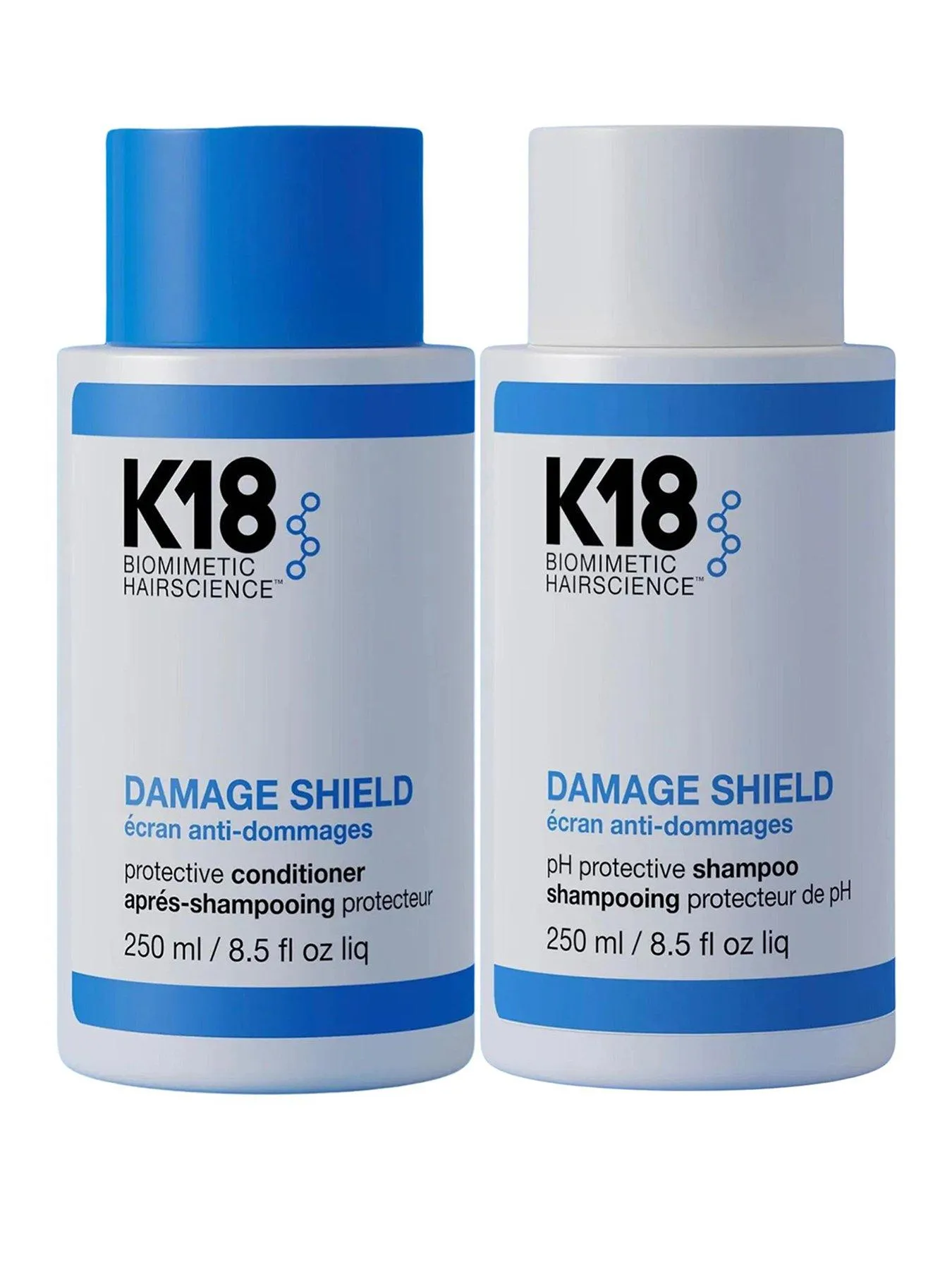 K18 Biomimetic Hairscience K18 Damage Shield Shampoo &Amp; Conditioner Bom