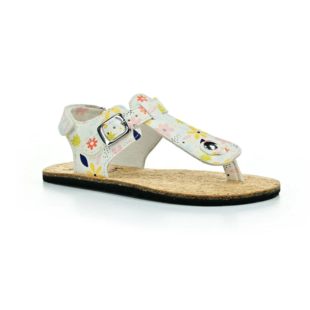 Koel Abriana Print Off White barefoot sandals