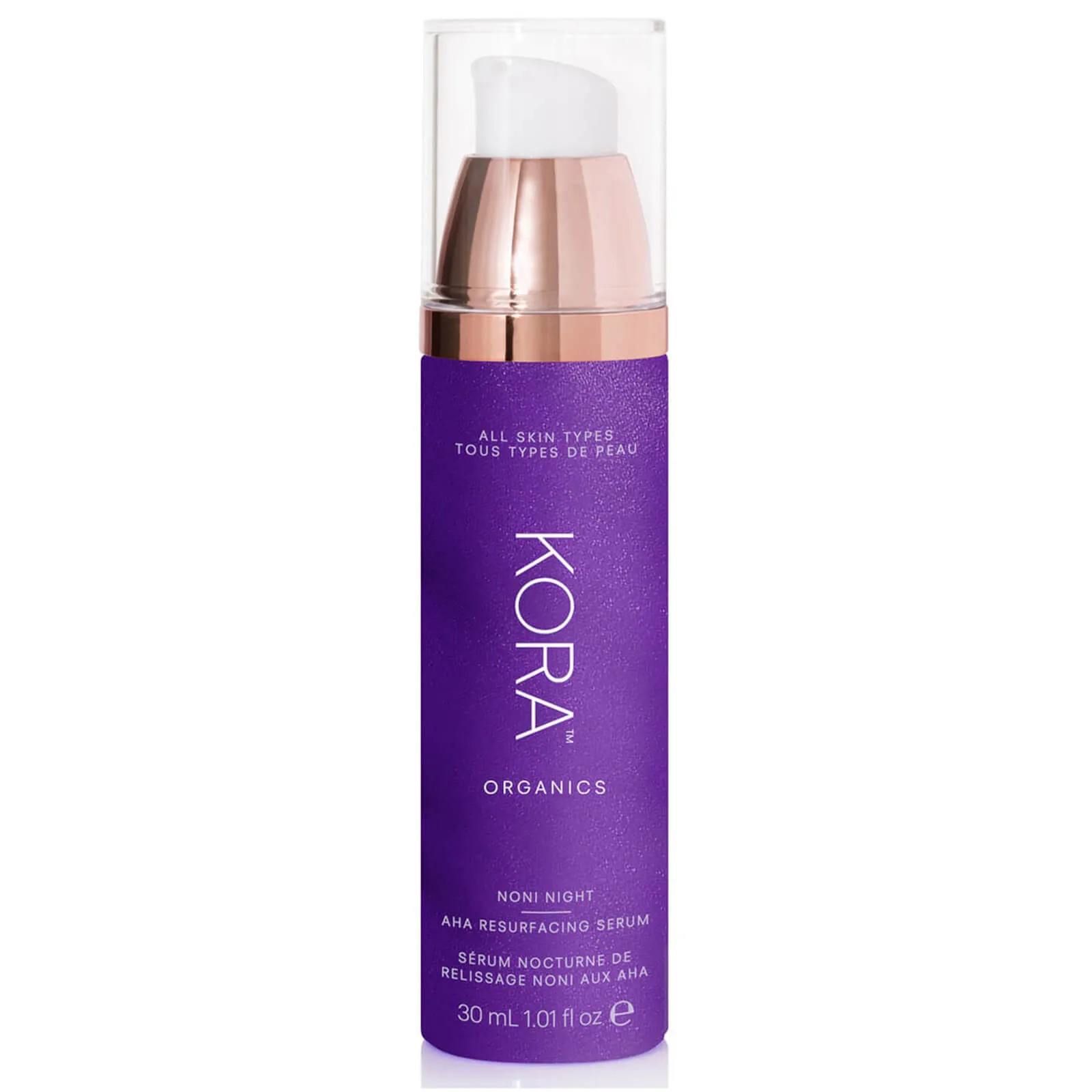 Kora Organics Noni Night AHA Resurfacing Serum 30ml