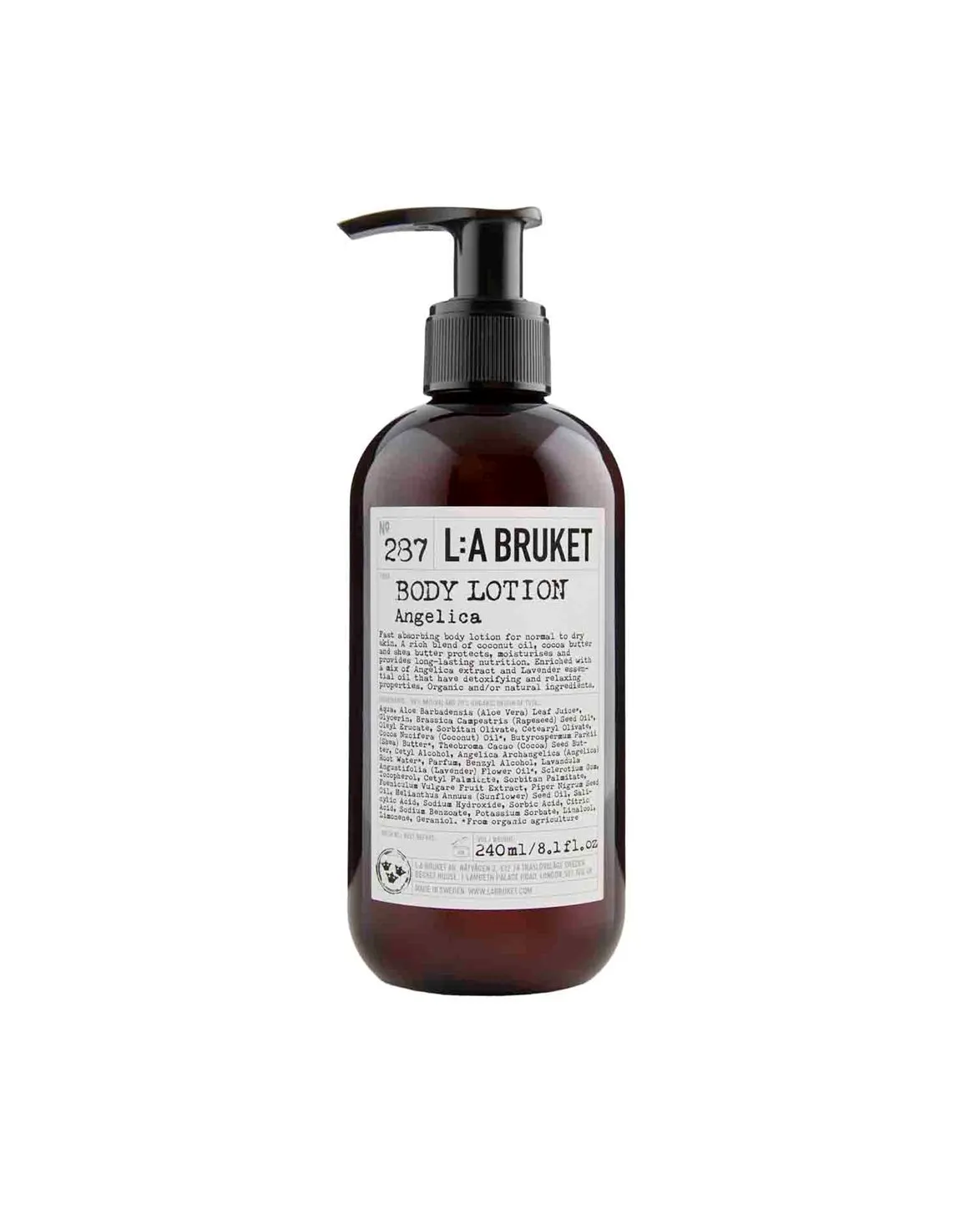 L:a Bruket 287 Body Lotion Angelica