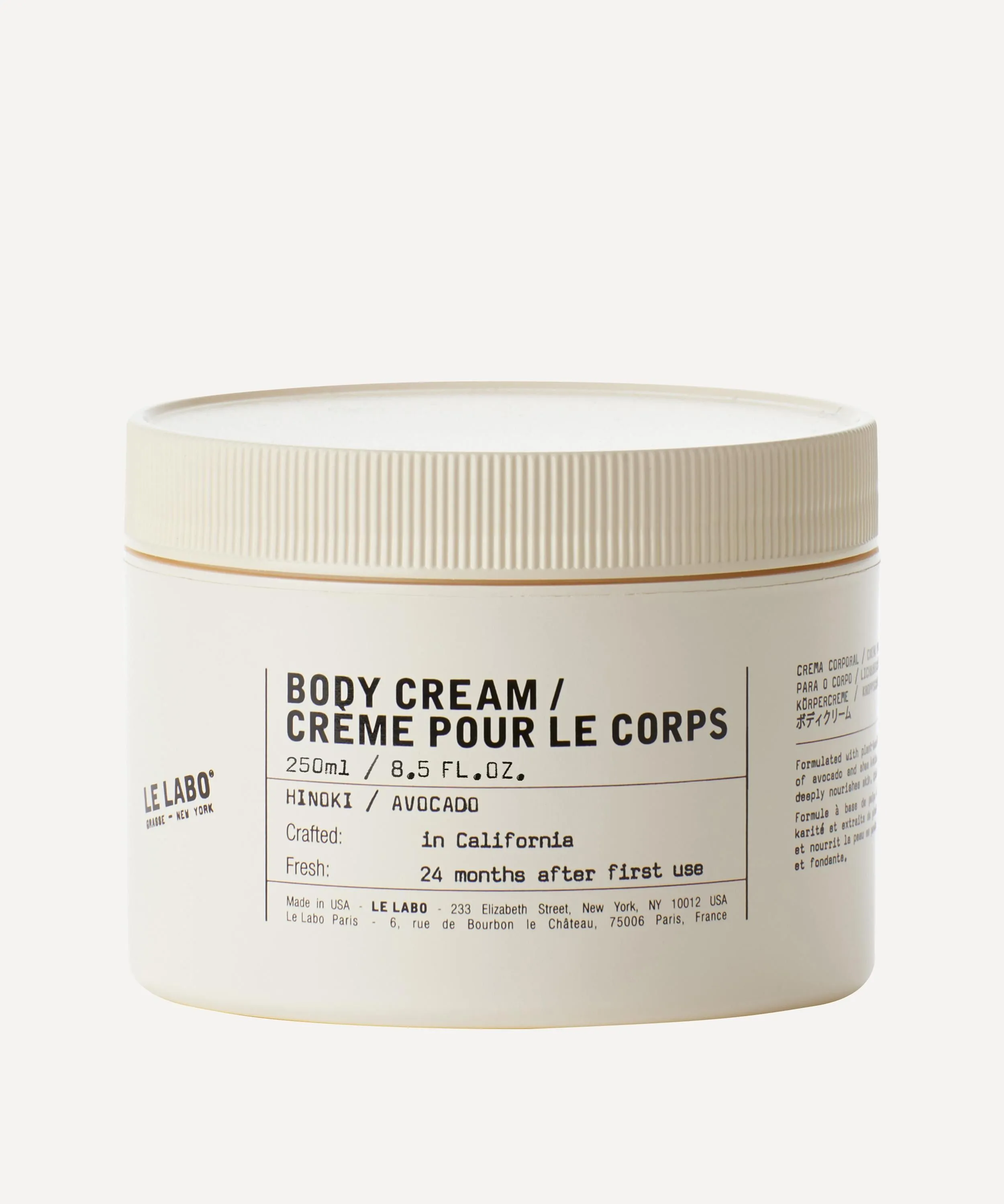 Le Labo Hinoki Body Cream 250ml