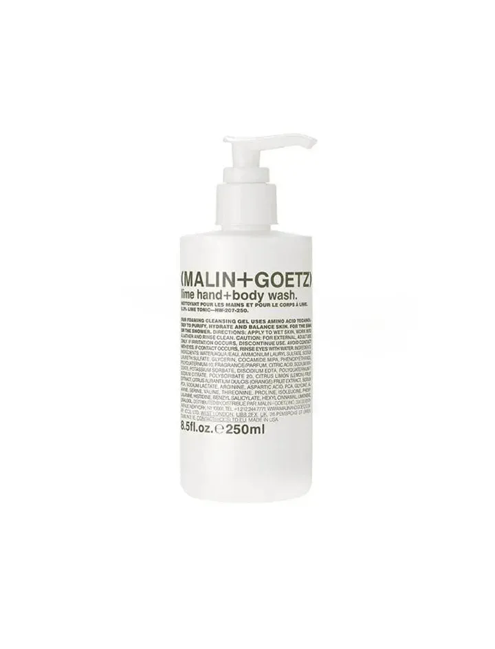 Malin + Goetz Lime Hand and Body Wash 250ml