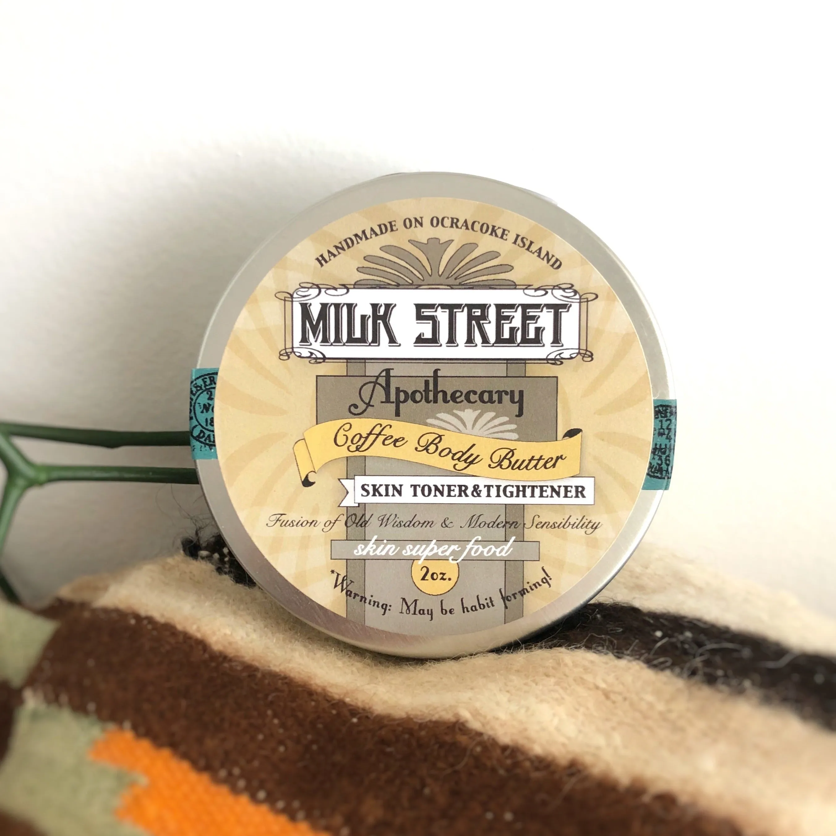 Milk Street Soap Shea Body Butter- Coffee