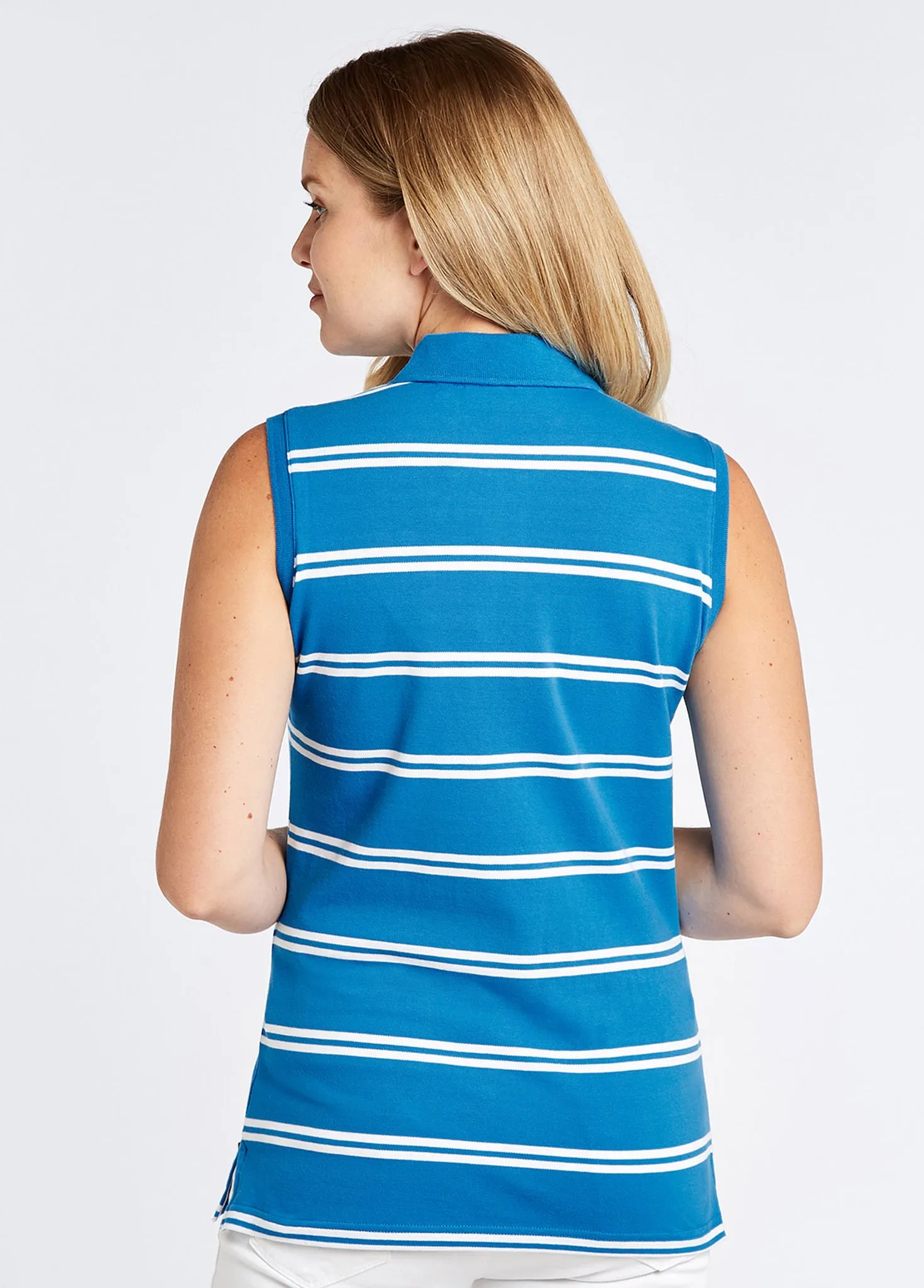 Mohill Sleeveless Top - Kingfisher