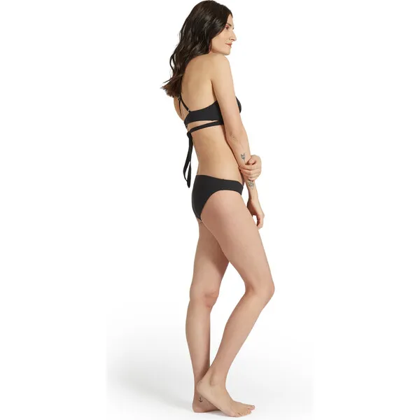 MOLOCO Poppy Bikini Bottom, Black