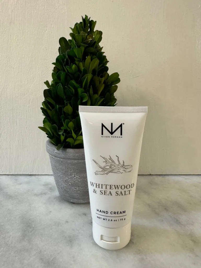 Niven Morgan Whitewood & Sea Salt Hand Cream 2.6 oz