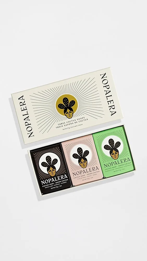 Nopalera   Cactus Soap Minis Trio Gift Set 