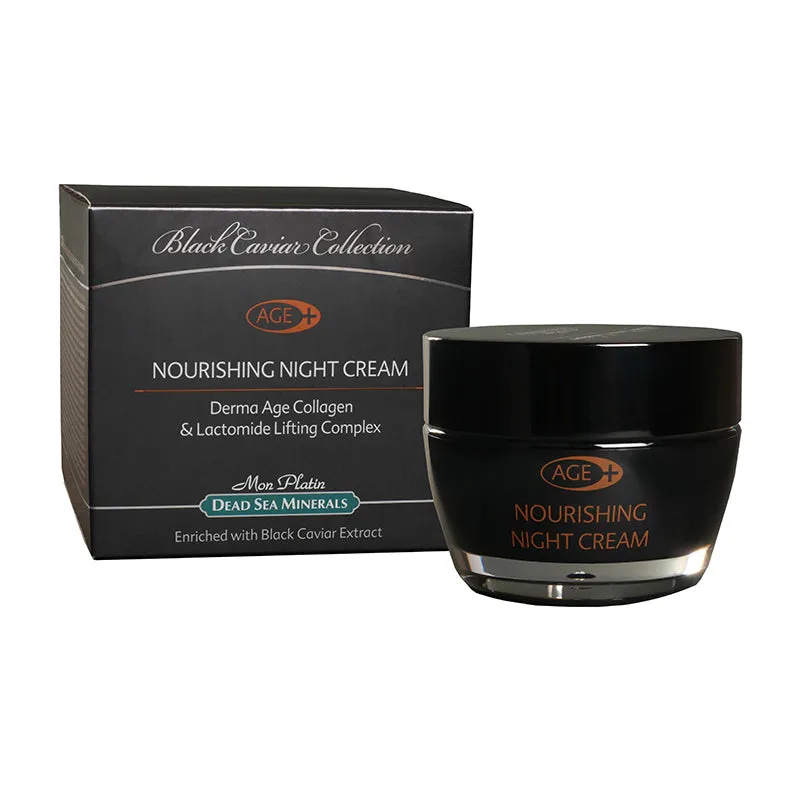 Nourishing Night Cream Derma-Age Black Caviar DSM Mon Platin 1,7 fl.oz (50 ml)